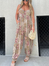2023 Hot Sale Patchwork Print Loose Jumpsuit (Buy 2 Free Shipping)