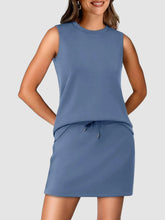 Two Piece Skirt Sets for Women Summer Vacation Outfits Tennis Skirt