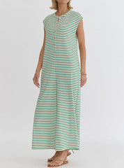 Stripe Wide Leg Jumpsuit