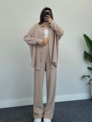 Casual Available Shirt Set