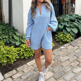Women's Jumpsuit Long Sleeve Knit Sweater Rompers(BUY 2 FREE SHIPPING)