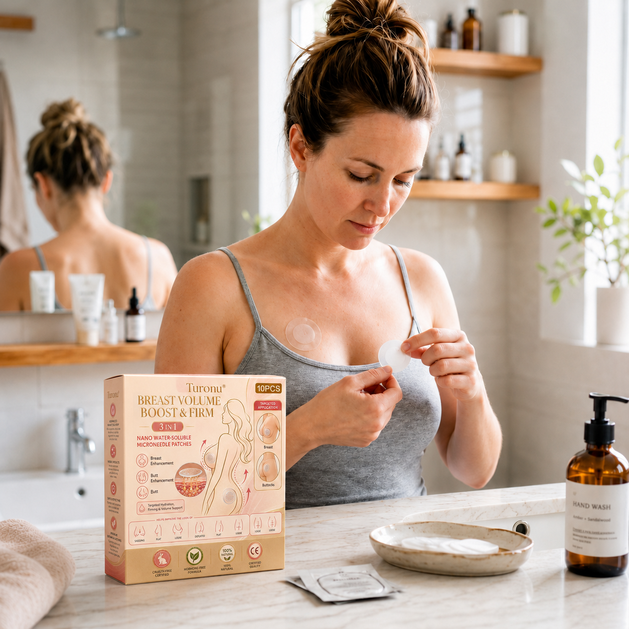 💥Turonu®📛Targeted Breast Enhancement Advanced Nano Microneedle Patch🥯