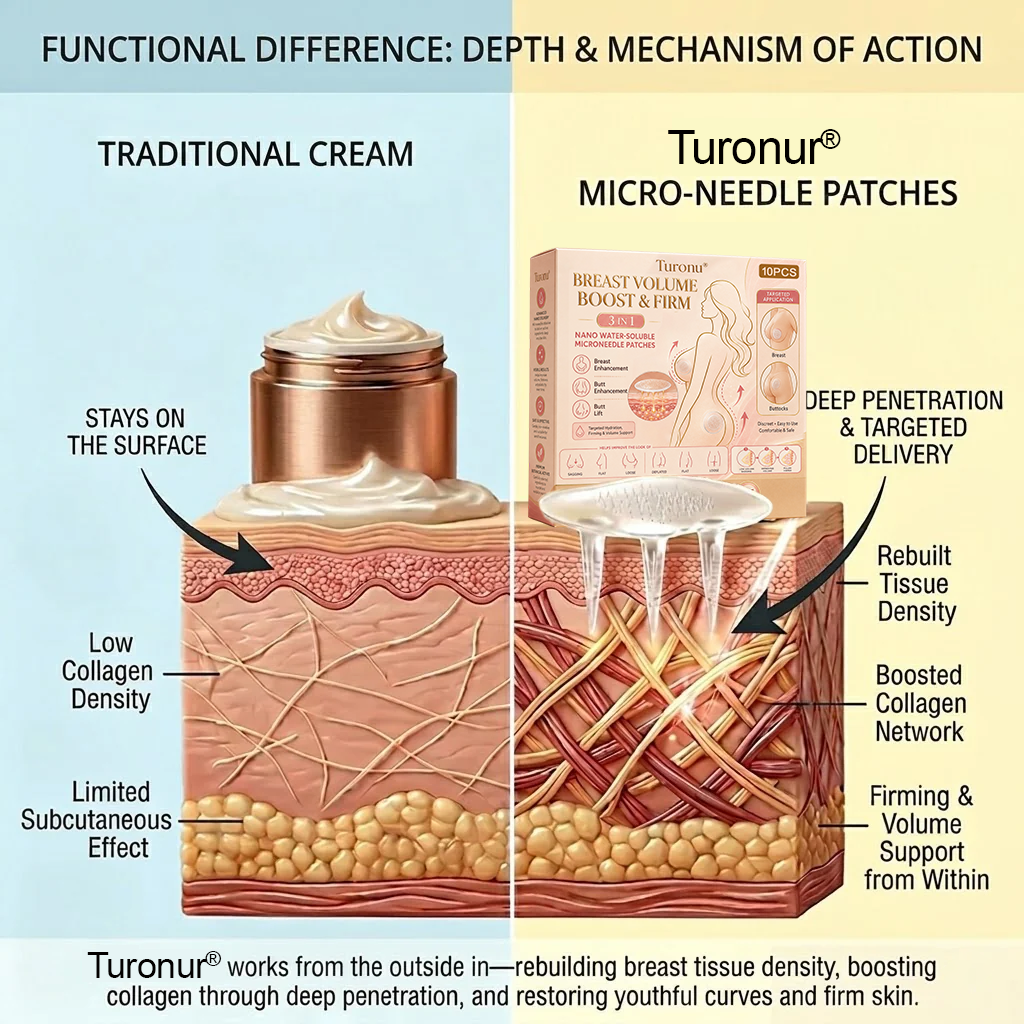 💥Turonu®📛Targeted Breast Enhancement Advanced Nano Microneedle Patch🥯