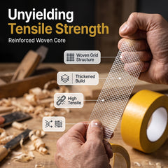 UltraGrip Double-Sided Mounting Tape – Heavy Duty Mesh Adhesive Tape for Home, Office & DIY Projects