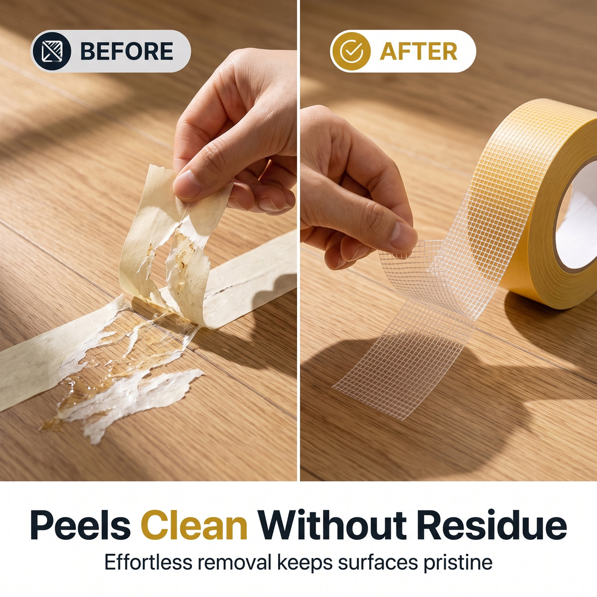 UltraGrip Double-Sided Mounting Tape – Heavy Duty Mesh Adhesive Tape for Home, Office & DIY Projects