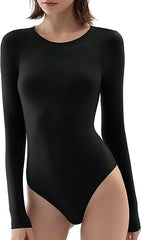 ❤HOT SALE Women's round neck long sleeve jumpsuit （BUY 2 FREE SHIPPING)