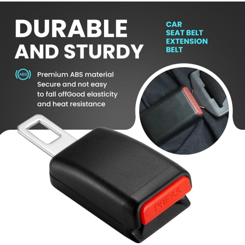 Seat Belt Extender – Secure 2.1" Buckle Extension for Added Comfort & Accessibility