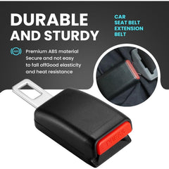 Seat Belt Extender – Secure 2.1" Buckle Extension for Added Comfort & Accessibility