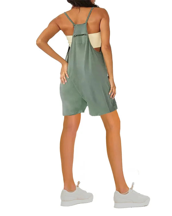 Summer Short Jumpsuit with Pockets (Buy 3 Free Shipping)