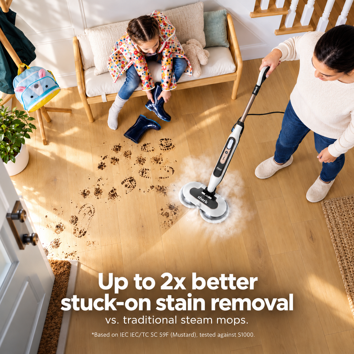 ✨Steam Mop – Deep-Clean, Sanitizing & Effortless Shine ✨