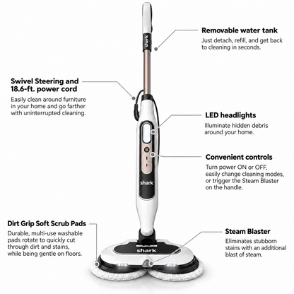 ✨Steam Mop – Deep-Clean, Sanitizing & Effortless Shine ✨