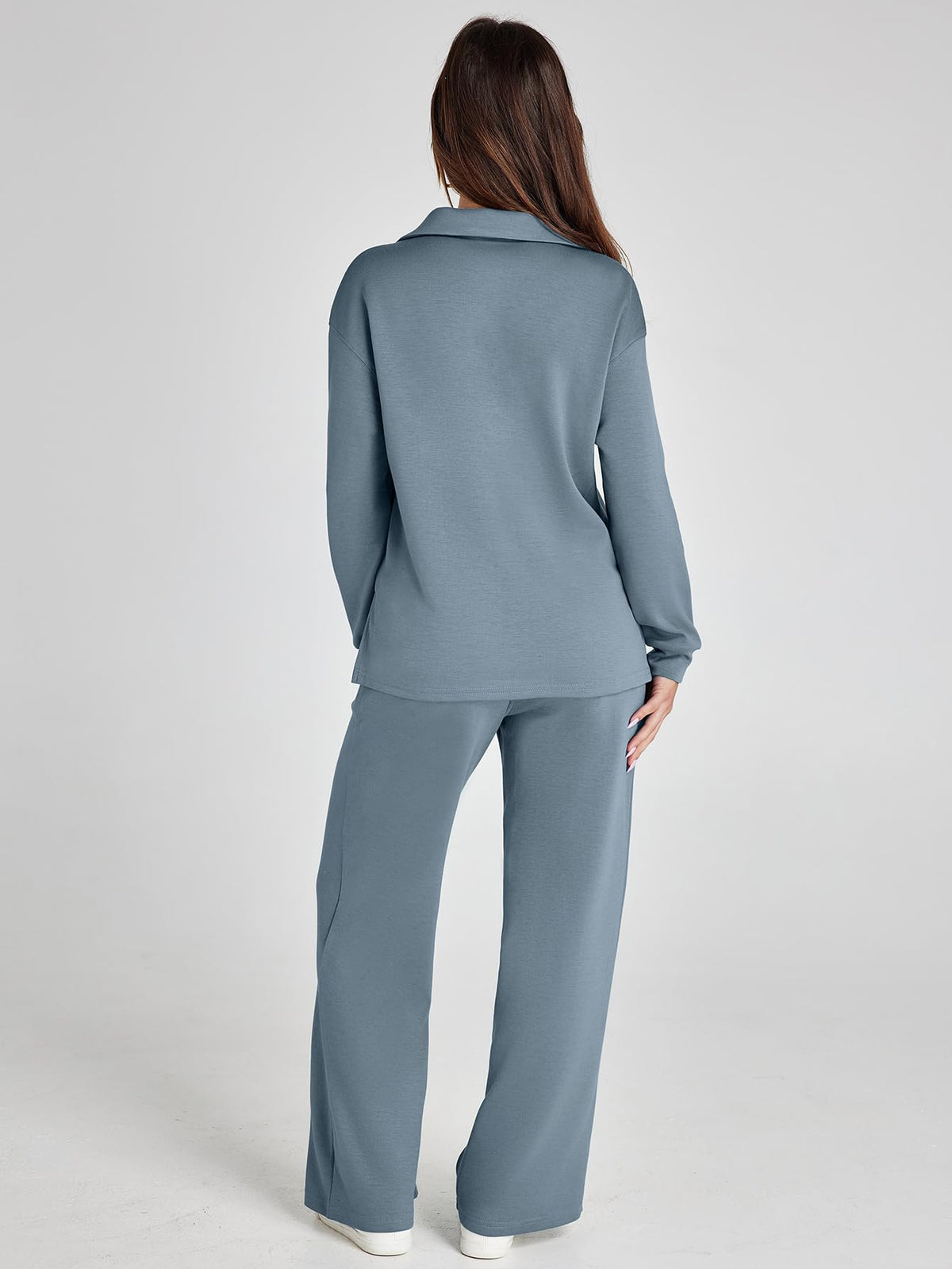 Women's 2 Piece Sets Outfits Casual Long Sleeve Sweatsuits  Sets (Same as in the video)