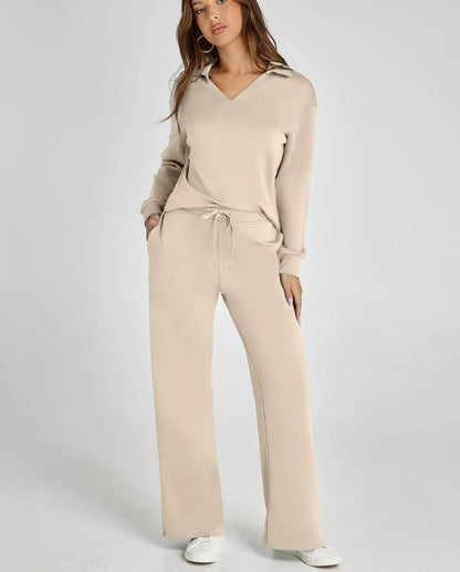 Women's 2 Piece Sets Outfits Casual Long Sleeve Sweatsuits  Sets (Same as in the video)